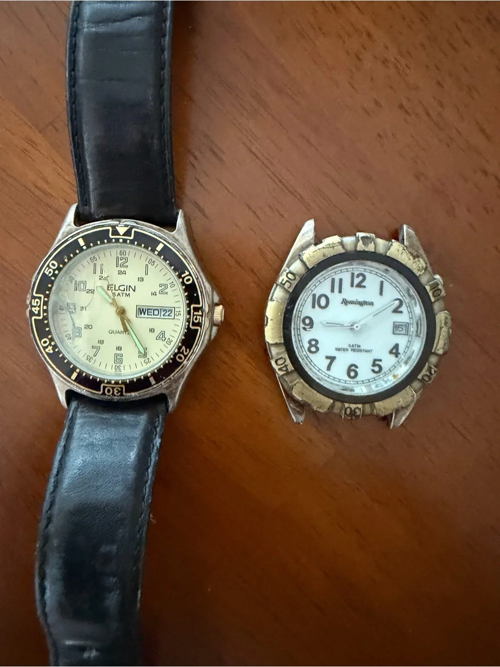 Vintage Watch Lot of 5 – Elgin, Westclox, Kenneth Cole, Precision Gruen & Reming
